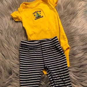 Carter’s Onesie with Matching Pants Set